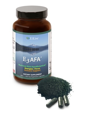 E3Live E3AFA Blue Green Algae, 60 rostlinných kapslí