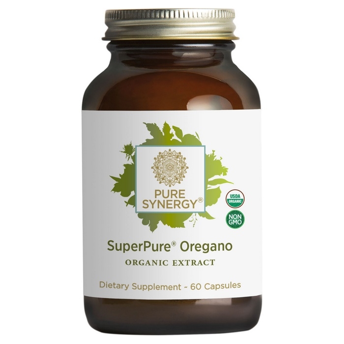 Pure Synergy Organic SuperPure Oregano, 60 rostlinných kapslí