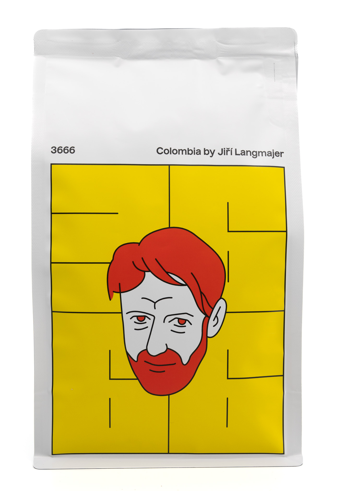 Levně 3666 by Jiří Langmajer Coffee by Jiří Langmajer - Colombia, 500 g, Zrno Zrnková káva. Plantážová jednodruhová arabika.