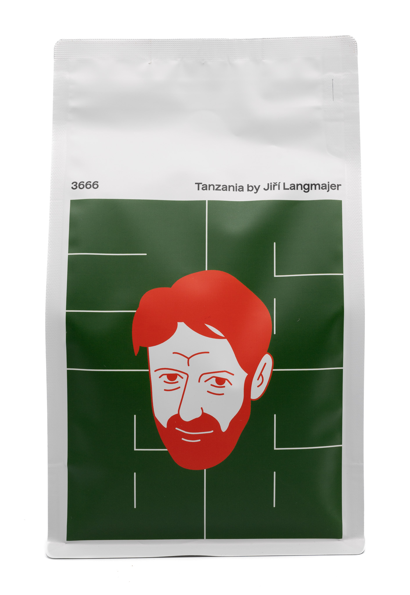 Levně 3666 by Jiří Langmajer Coffee by Jiří Langmajer - Tanzania, 500 g, Zrno Zrnková káva. Plantážová Arabica z Tanzánie.