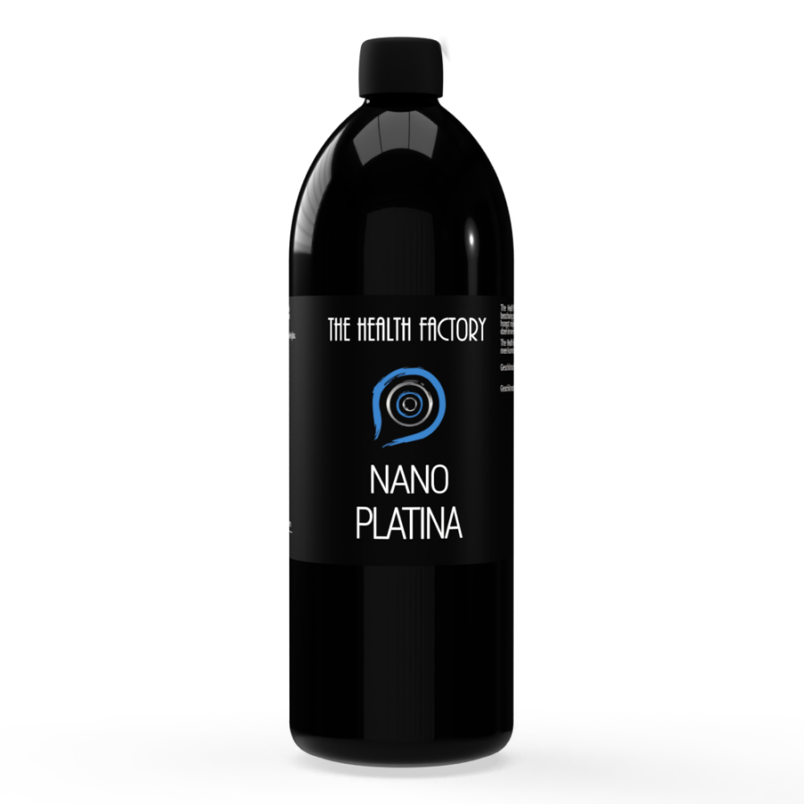 The Health Factory - Nano Platinum, Minerální voda, 1000 ml