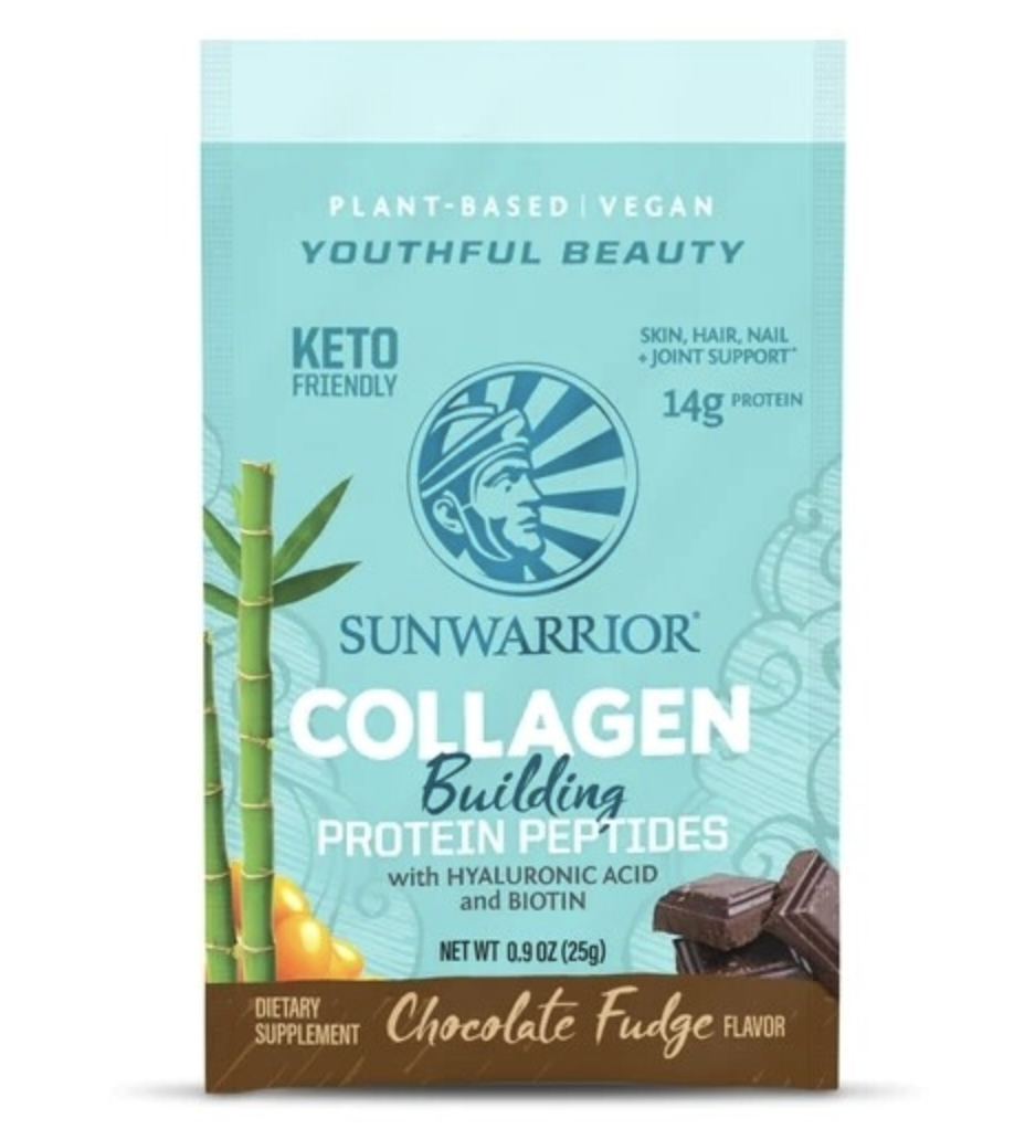 Levně Sunwarrior Collagen Builder, 25 g - Čokoládový fondán Doplněk stravy