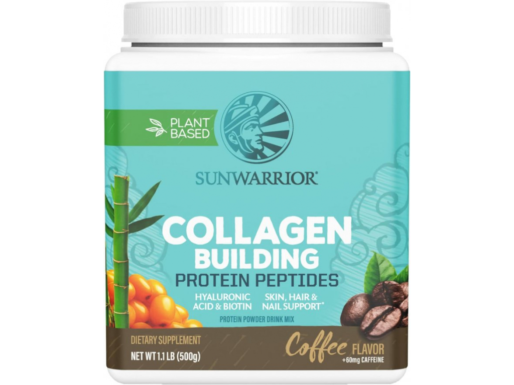 Levně Sunwarrior Collagen Builder, 500 g - Káva s kofeinem Doplněk stravy