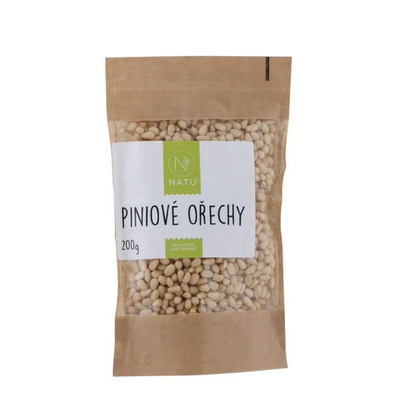 NATU - Piniové ořechy, 200g