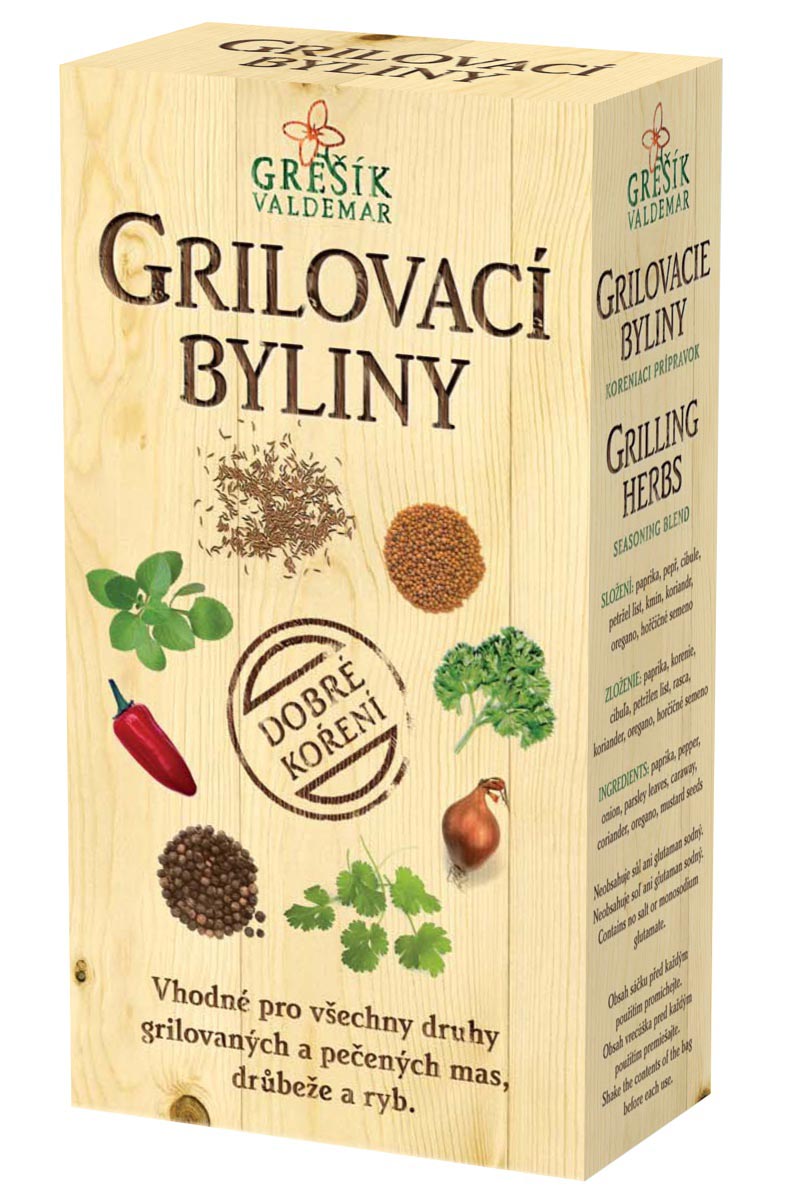 Levně Grešík Waldemar Dobré koření - Grilovací byliny, 100g