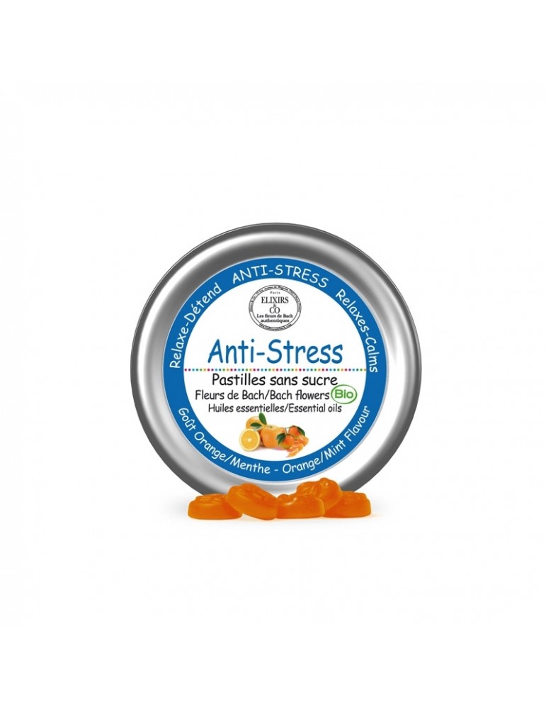 Le Fleurs de Bach Anti-Stres, pastilky 45 g