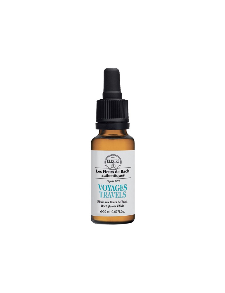 Le Fleurs de Bach Bachovy květové bio esence - Cestování/Traveling 20 ml
