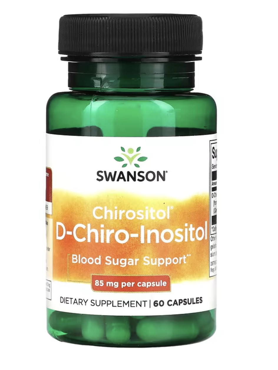 Levně Swanson D-Chiro-Inositol, 85 mg, 60 kapslí