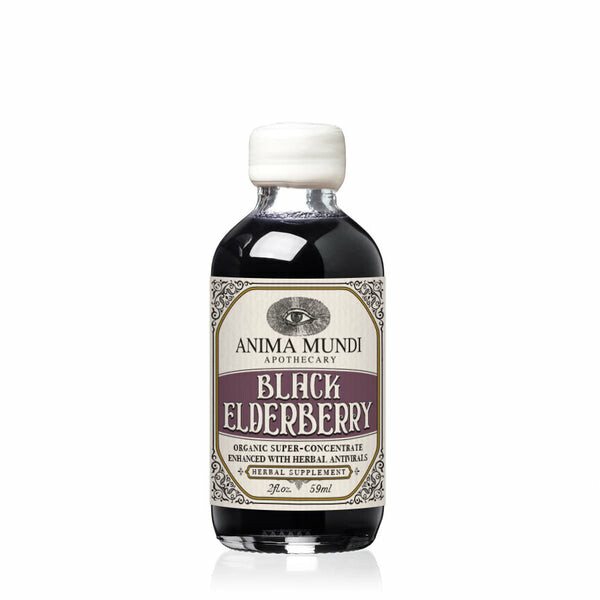 Anima Mundi Black Elderberry, elixír z černého bezu, BIO, 59 ml Doplněk stravy