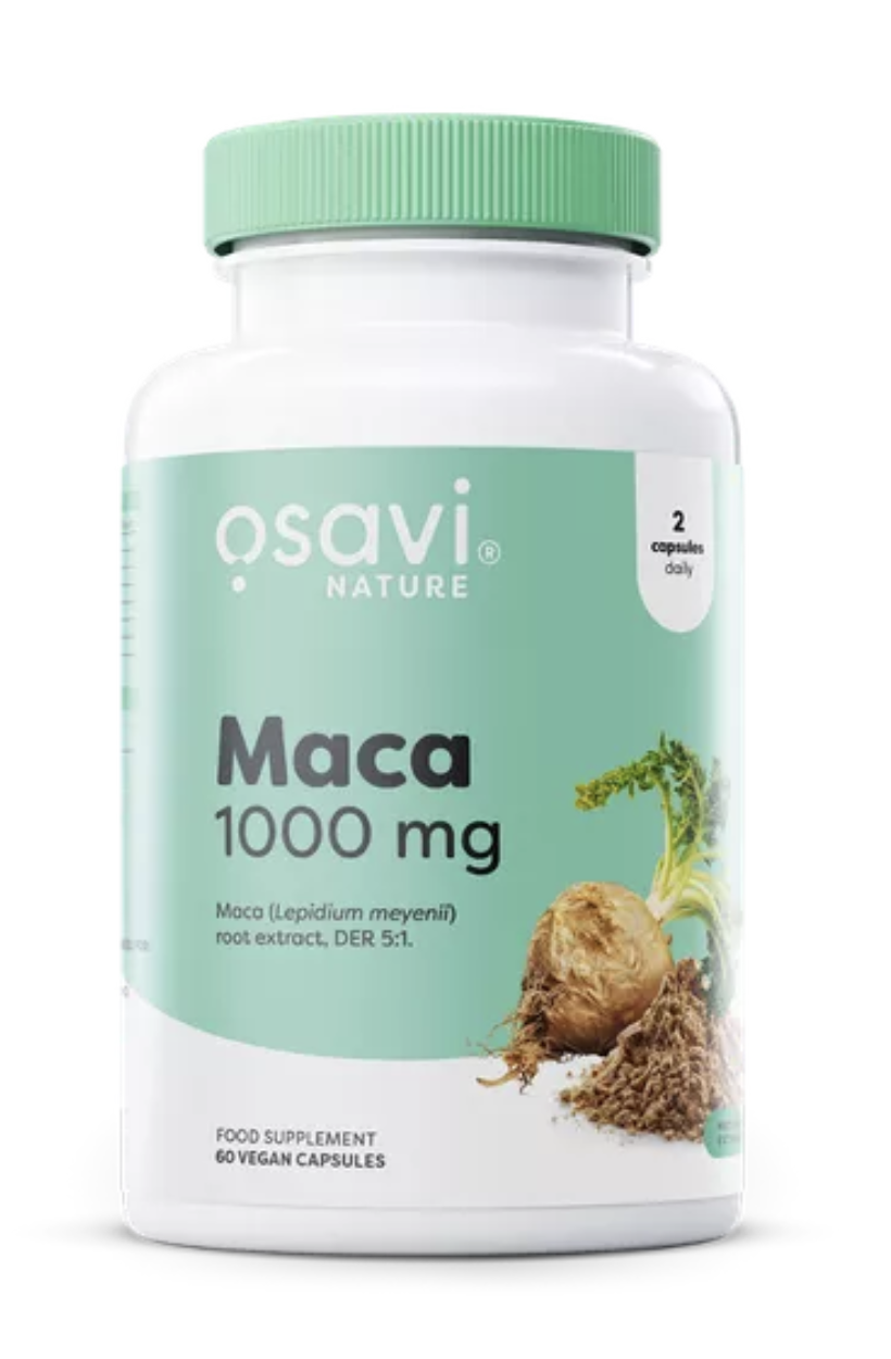 Levně Osavi Maca, 1000 mg, 60 rostlinných kapslí
