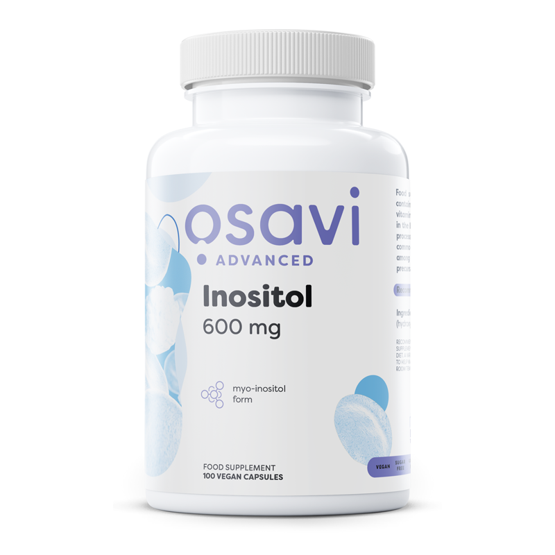 Levně Osavi Inositol, 600 mg, 100 vegan kapslí Doplněk stravy