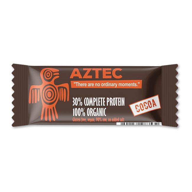 The Barbarian Proteinová Tyčinka Organic Aztec Cacao, 50 g Protein Bar