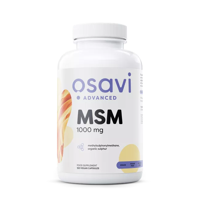 Levně Osavi MSM, 1000 mg, 120 rostlinných kapslí doplněk stravy