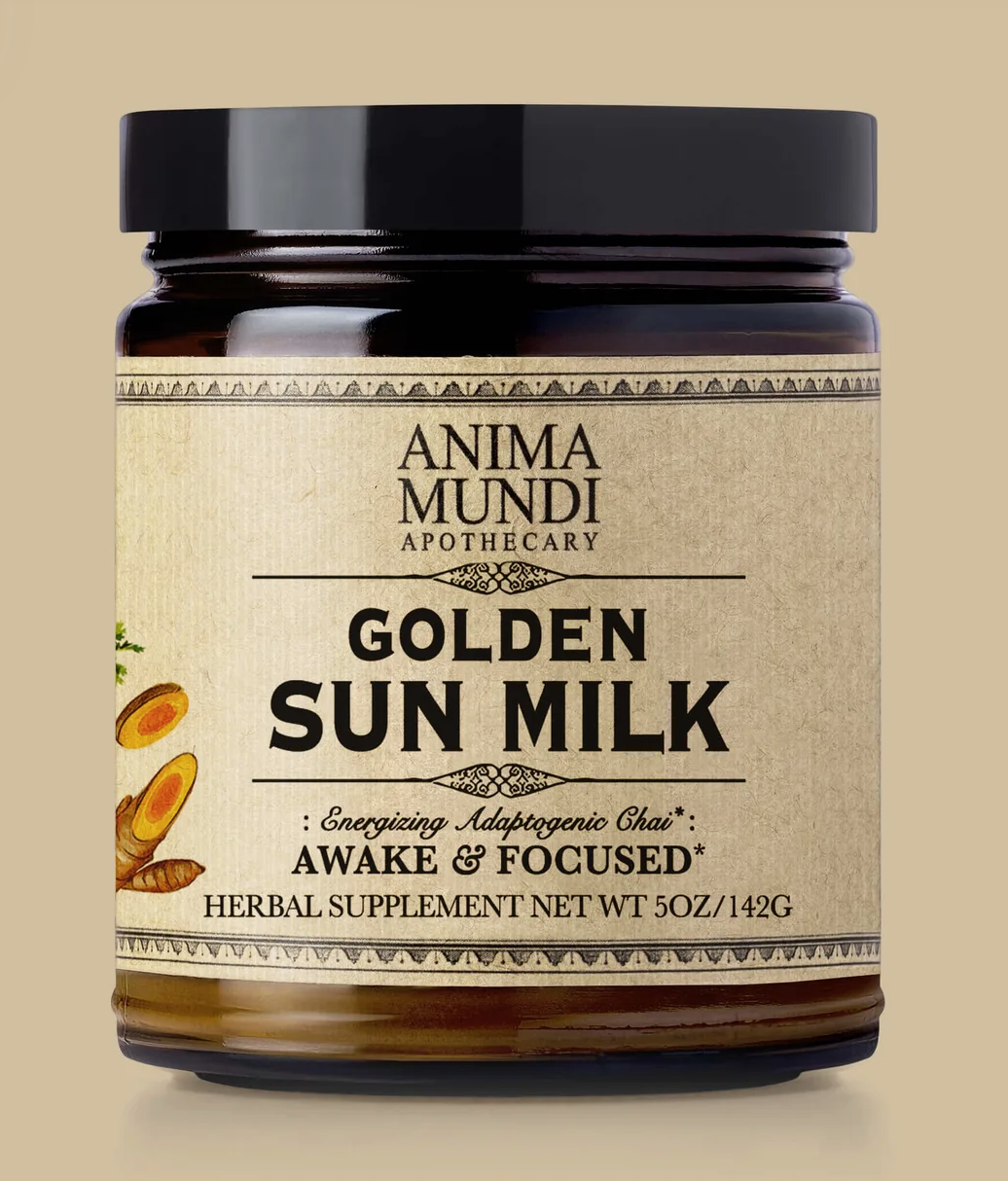 Anima Mundi Golden Sun Milk, prášek, 142 g Doplněk stravy