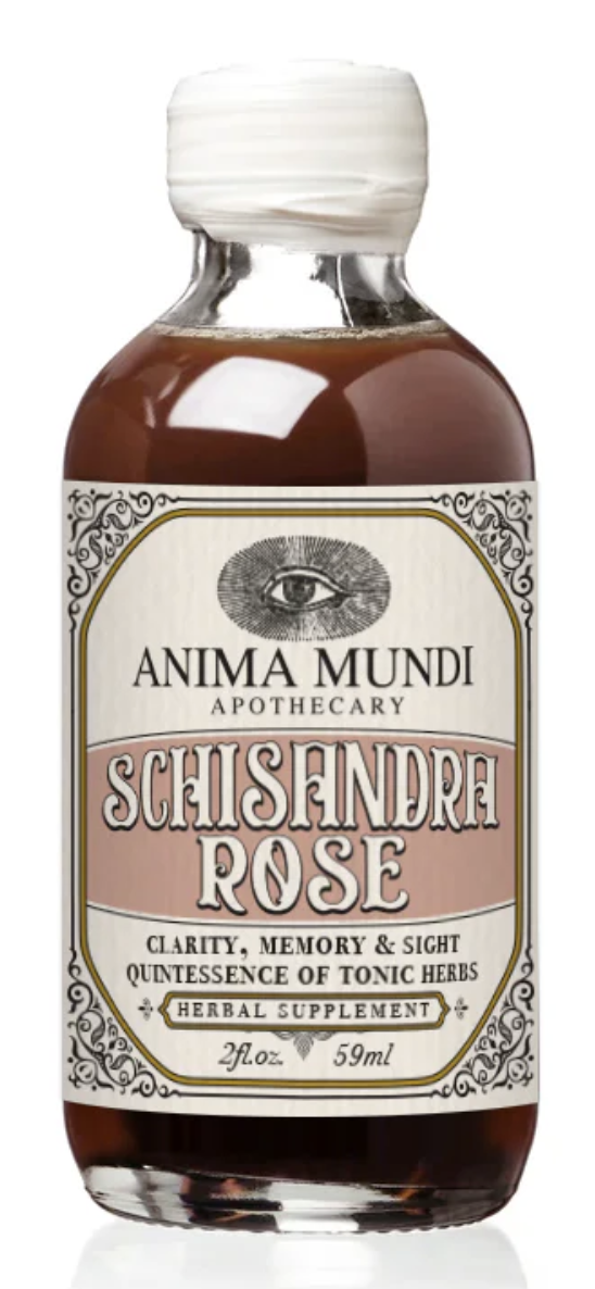 Anima Mundi Schisandra Rose Elixir, elixír z klanoprašky čínské a růže, 59 ml Doplněk stravy