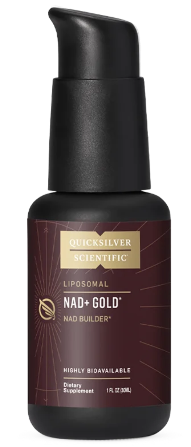 Levně Quicksilver Scientific Liposomal NAD+ Gold®, lipozomální NAD+, 30 ml Doplněk stravy