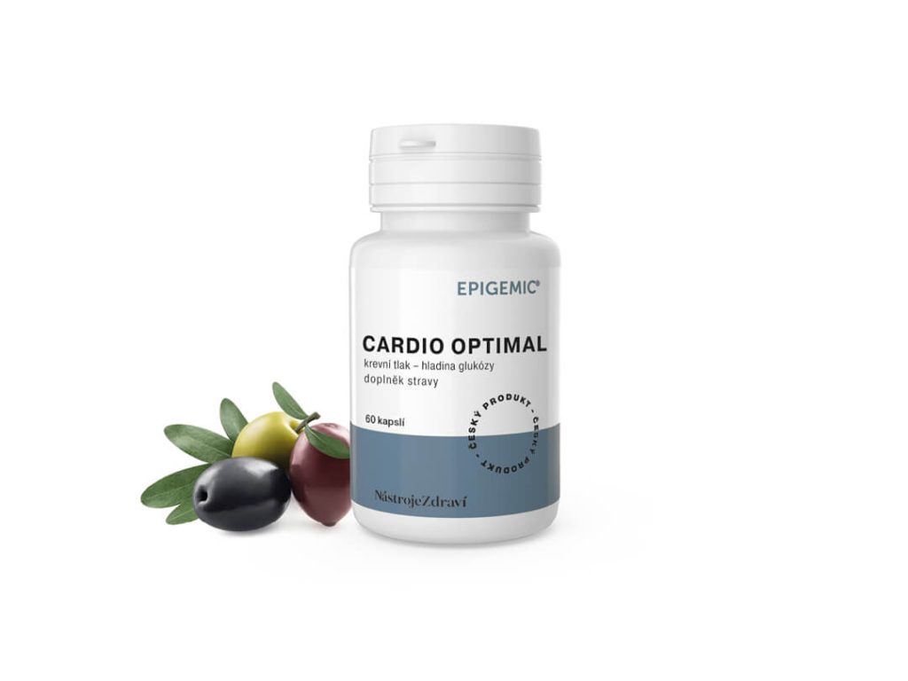Epigemic® Epigemic® Cardio Optimal, extrakt z oliv, 60 kapslí Doplněk stravy