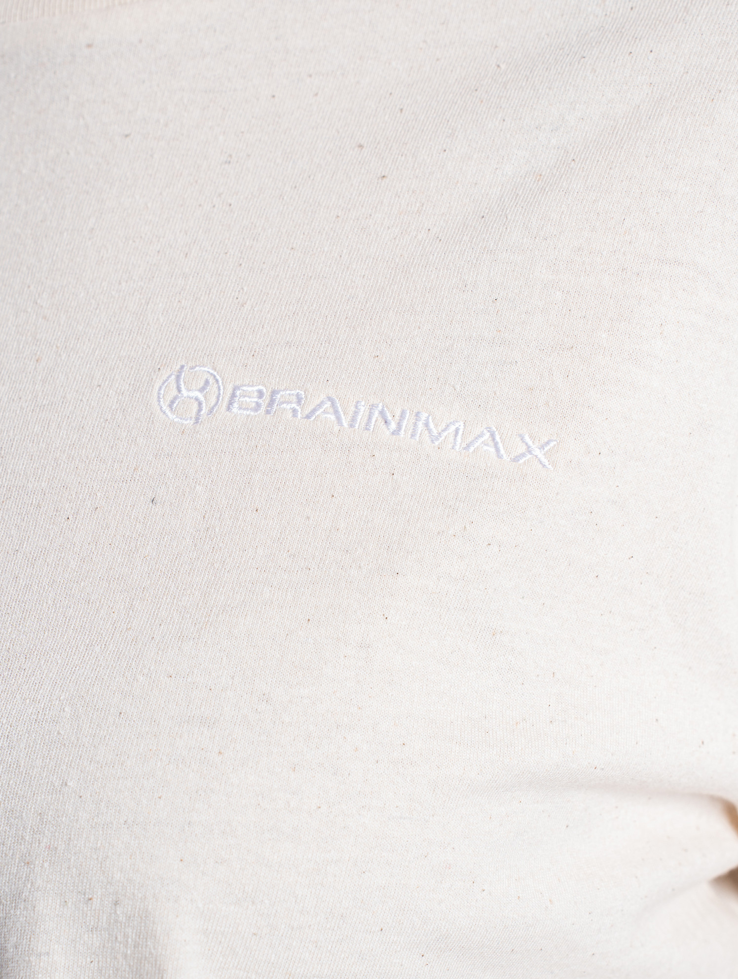 BrainMax Creator 2.0, unisex béžové triko, lehké, BIO bavlna Velikost: S Obrázek