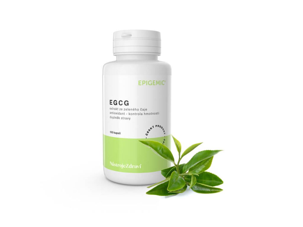 Epigemic® Epigemic® EGCG, extrakt ze zeleného čaje, 100 kapslí Doplněk stravy