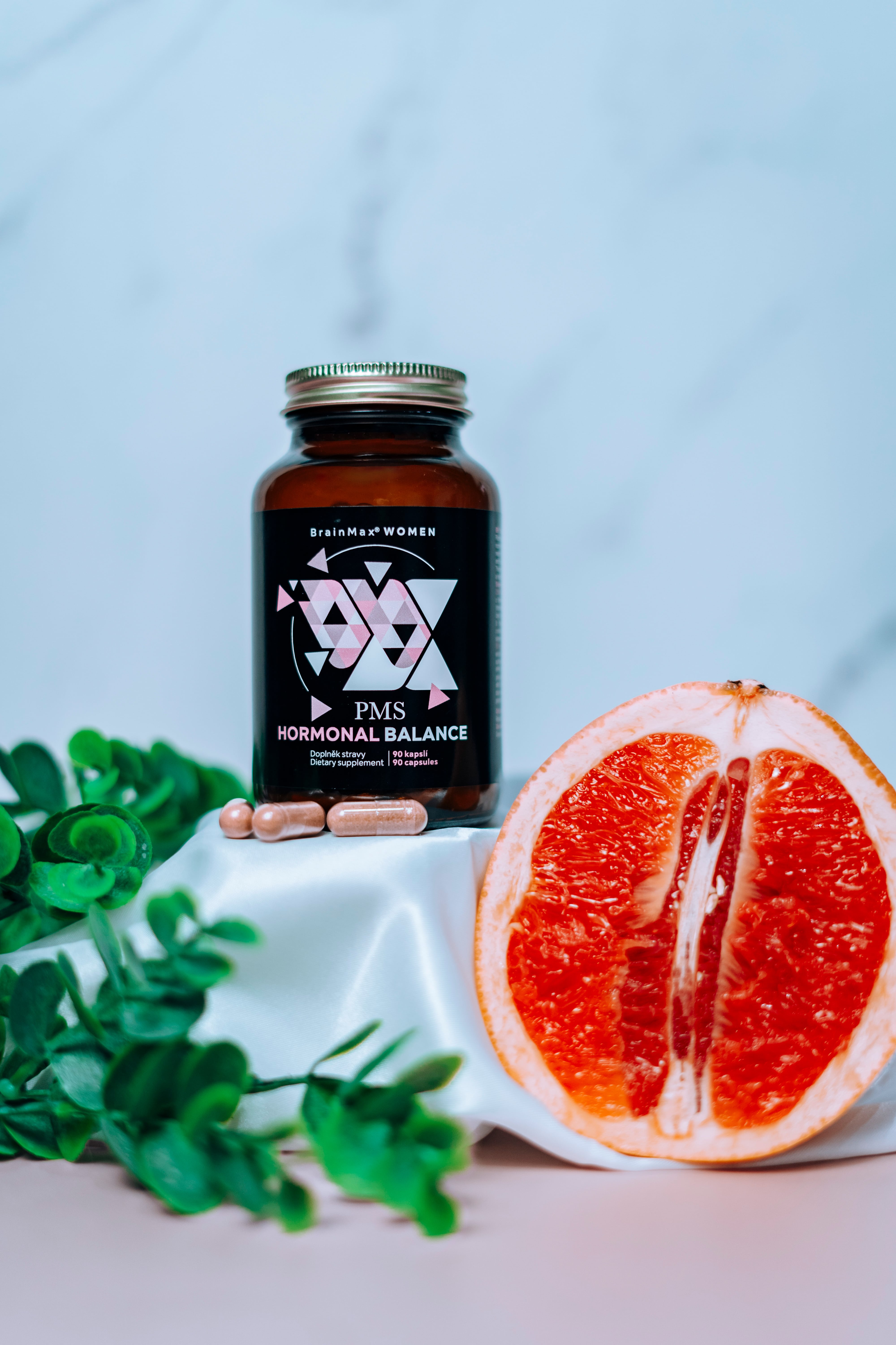 BrainMax Women PMS Hormonal Balance, 90 rostlinných kapslí Obrázek