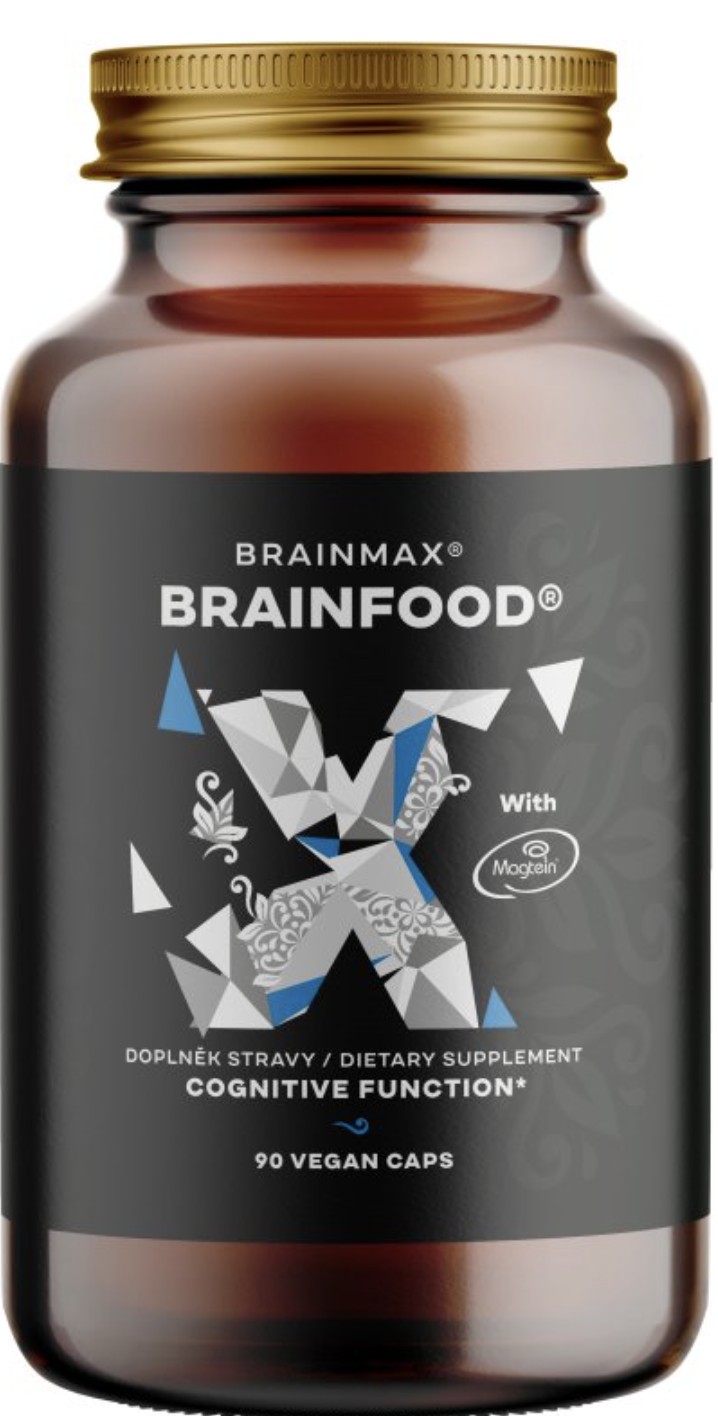 BrainMax BRAINFOOD, 90 rostlinných kapslí Obrázek