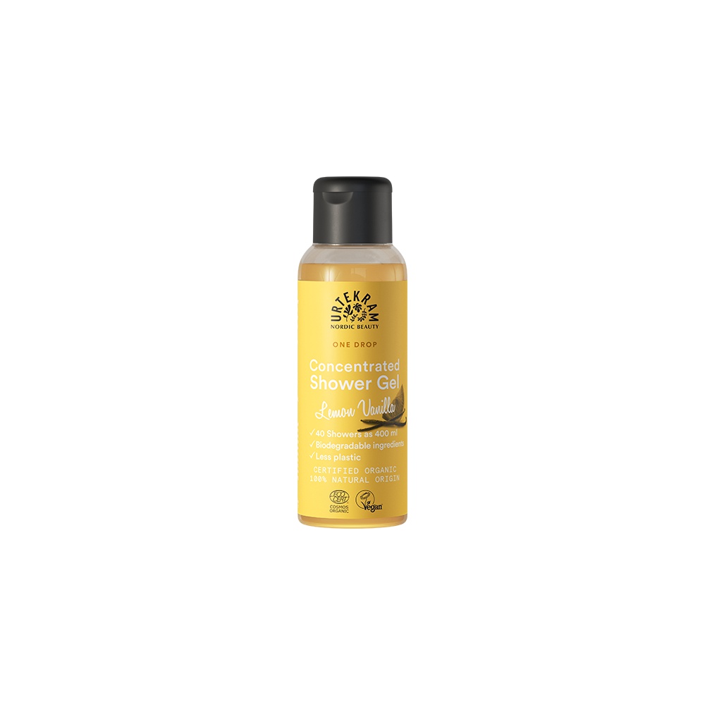 Urtekram Sprchový gel koncentrát Citron a vanilka 100 ml BIO Obrázek