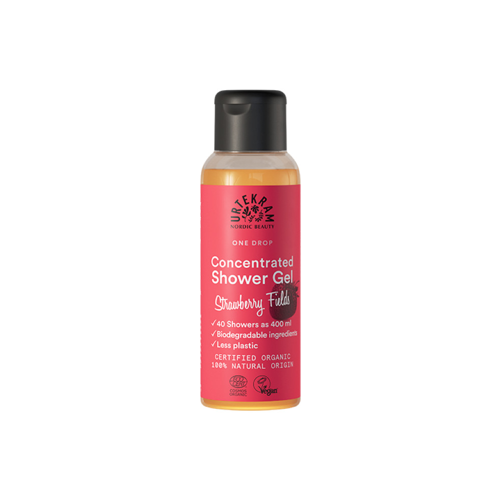 Urtekram Sprchový gel koncentrát Jahodová pole 100 ml BIO Obrázek
