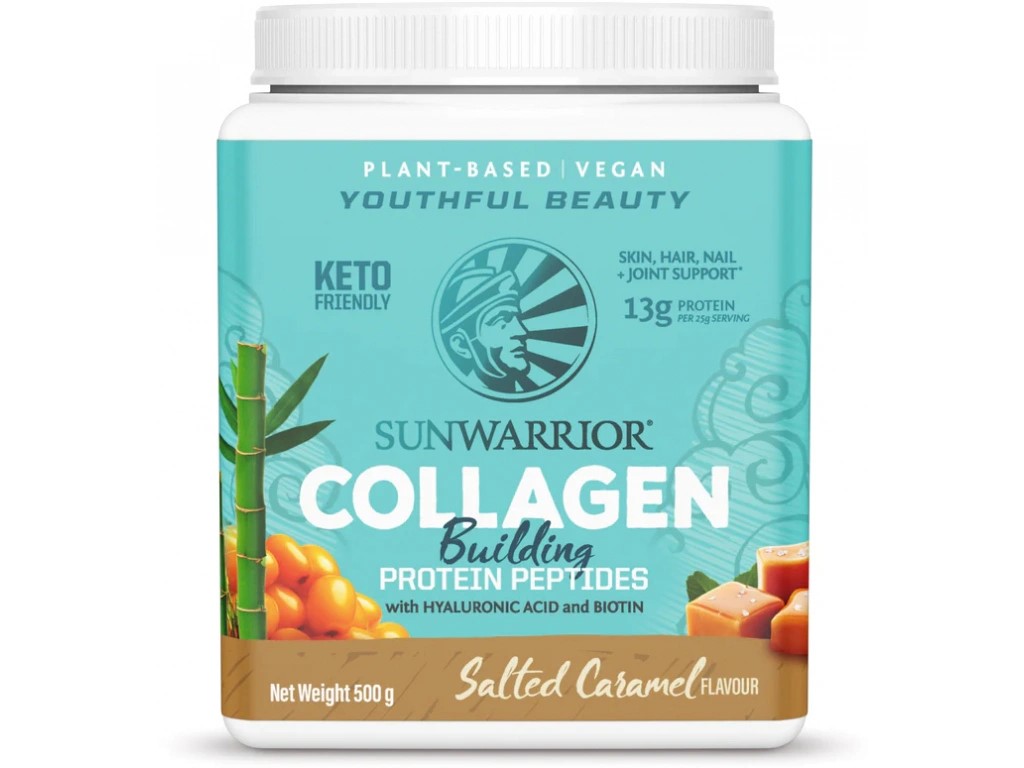 Collagen Builder slaný karamel 500g SUNWARRIOR Obrázek