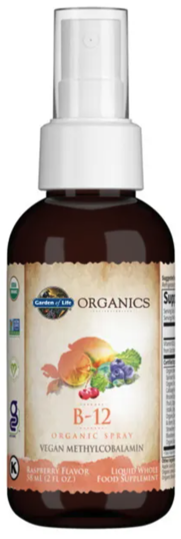 Garden of Life Vitamín KIND Organics B12 - sprej 58 ml  Obrázek