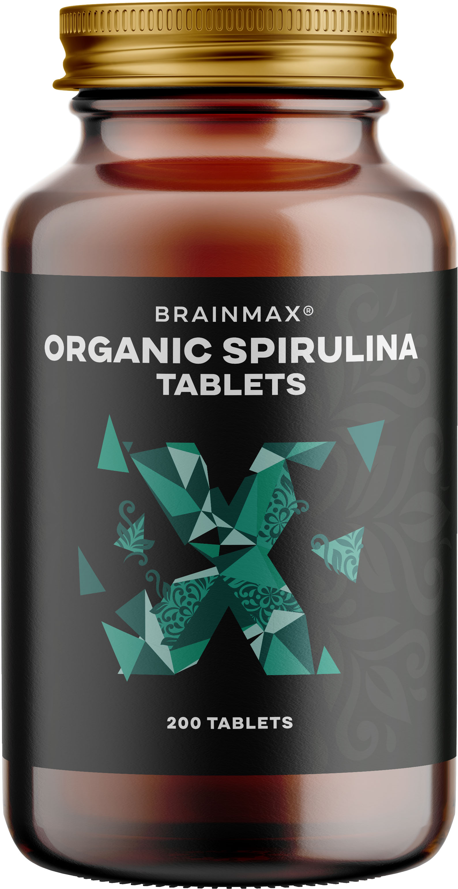 BrainMax Spirulina BIO, tablety Počet kapslí: 500 tablet Obrázek