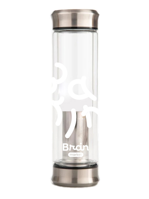 Levně BrainMax Pure® Yerba Maté Bottle, láhev na yerba maté, 410 ml Láhev na yerbu maté