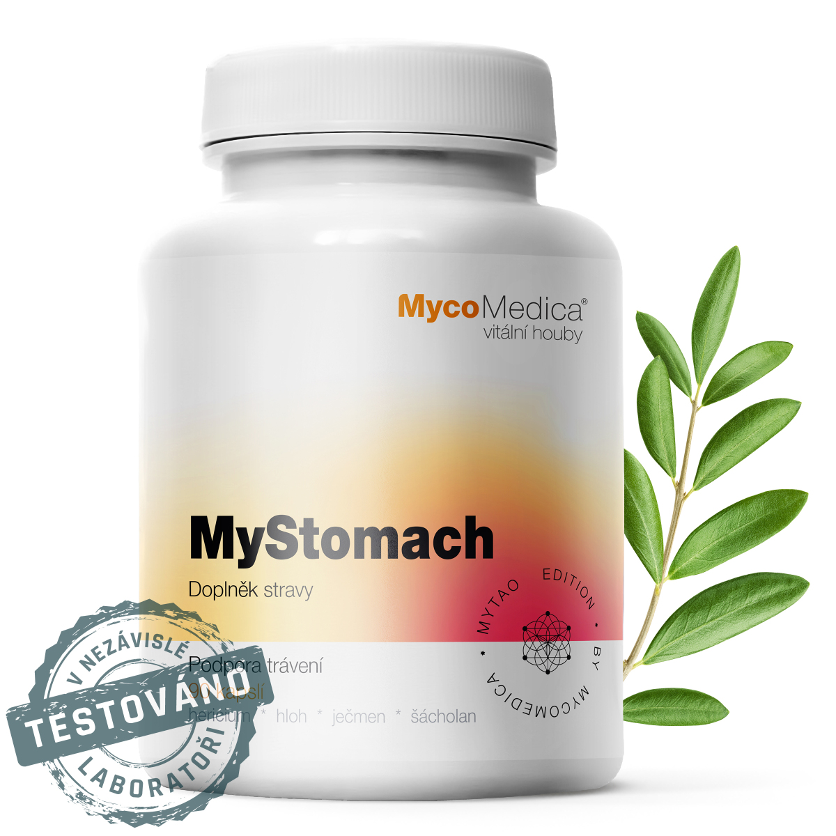 MycoMedica - MyStomach, podpora trávení, 90 rostlinných kapslí Obrázek
