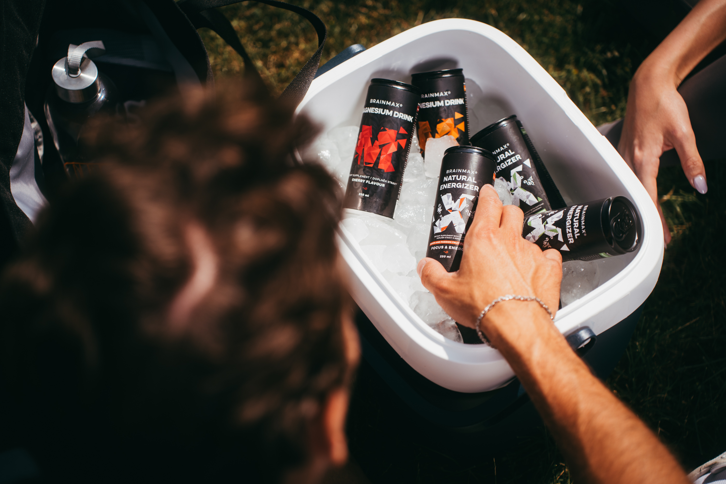 BrainMax Natural Energizer, energetický drink, různé druhy, 250 ml Příchuť: Broskev, marakuja Obrázek