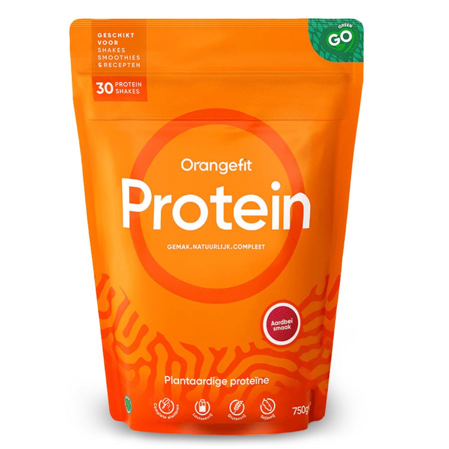 Orangefit Protein, 1000g Jahoda Obrázek