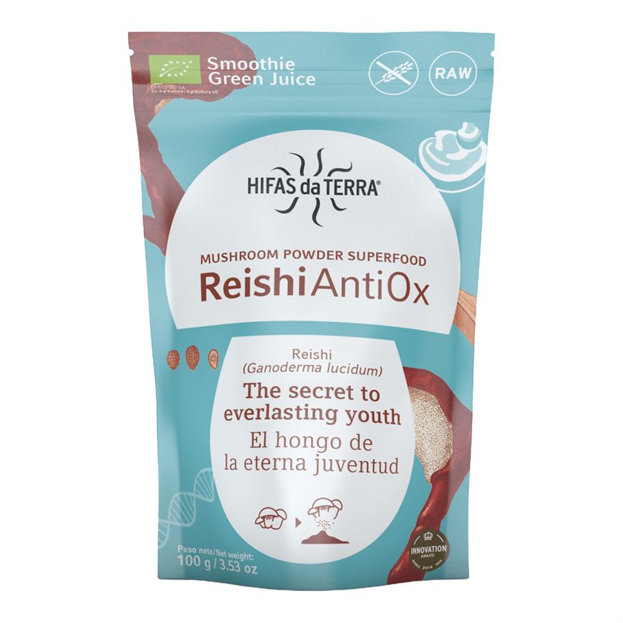Hifas da Terra ReishiAntiOx, BIO, 100 g Obrázek