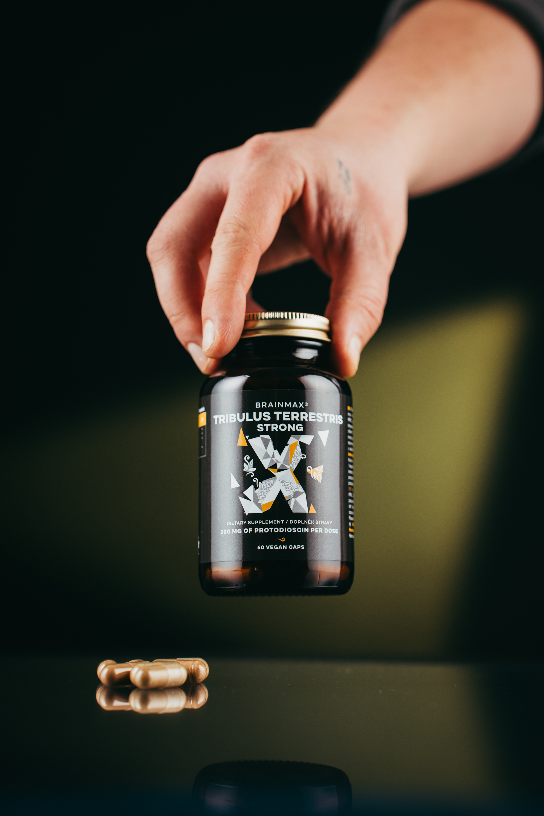 BrainMax Tribulus Terrestris Strong, 60 kapslí Obrázek