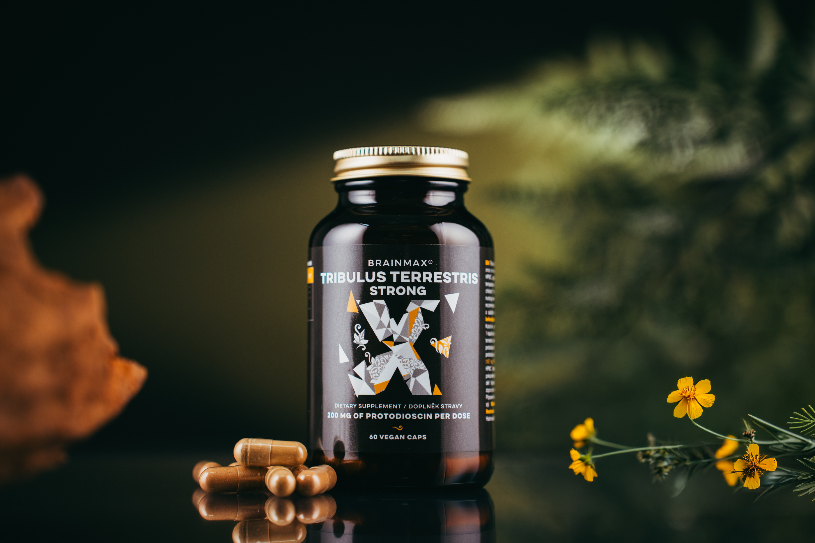 BrainMax Tribulus Terrestris Strong, 60 kapslí Obrázek