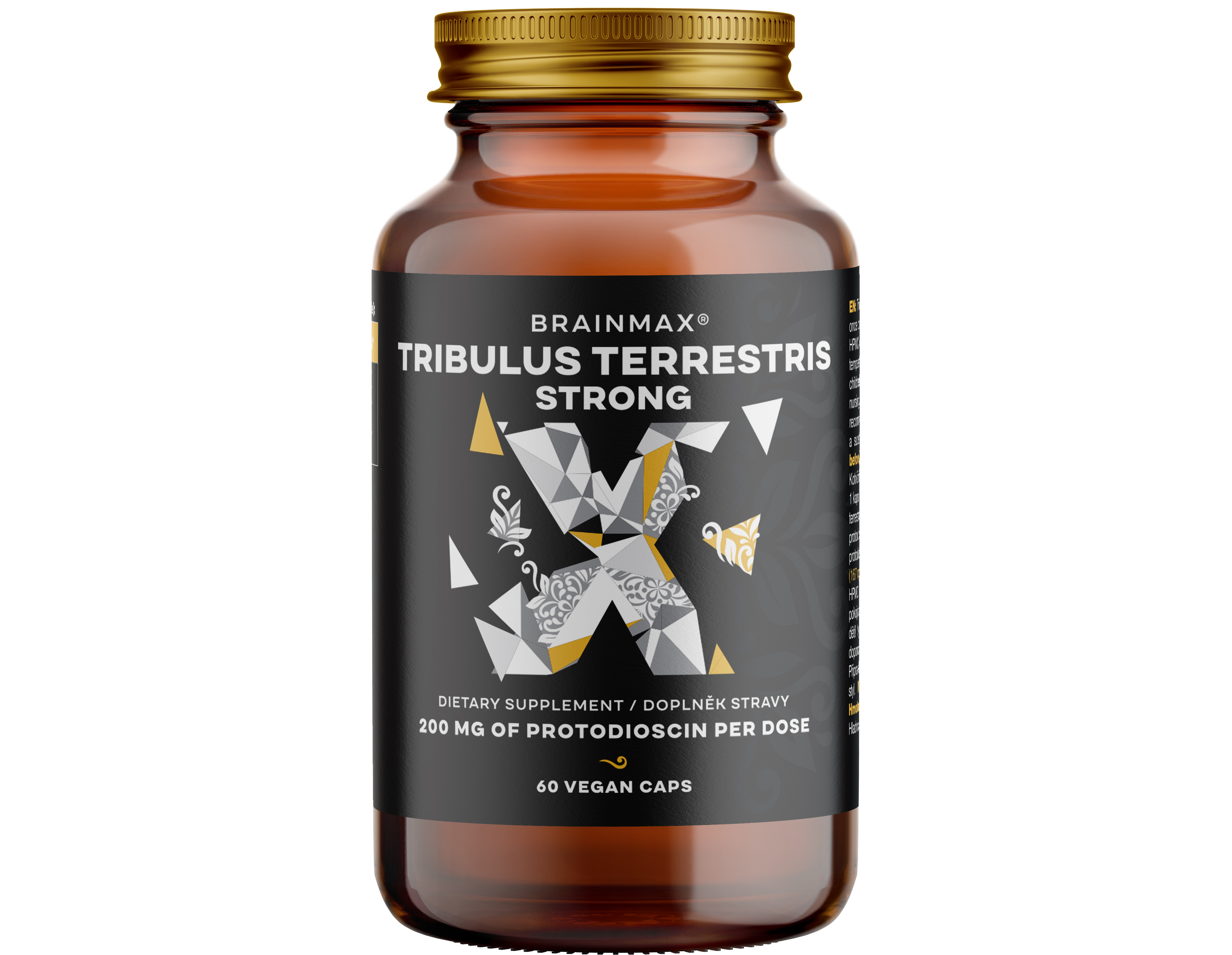 BrainMax Tribulus Terrestris Strong, 60 kapslí Obrázek