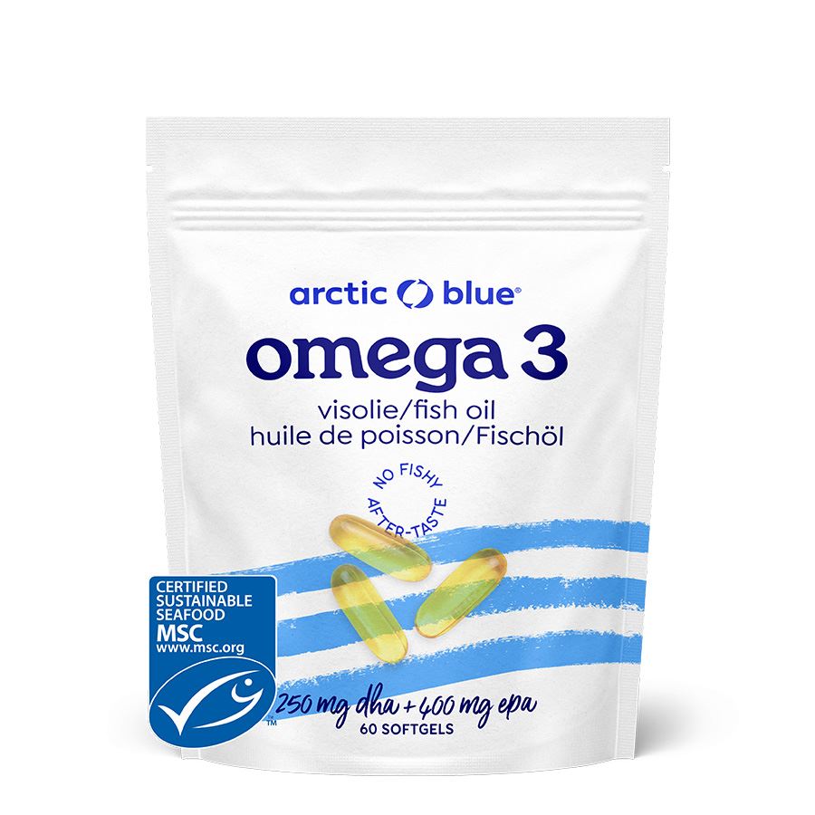 Arctic Blue Omega 3 250 mg DHA 60 kapslí Obrázek