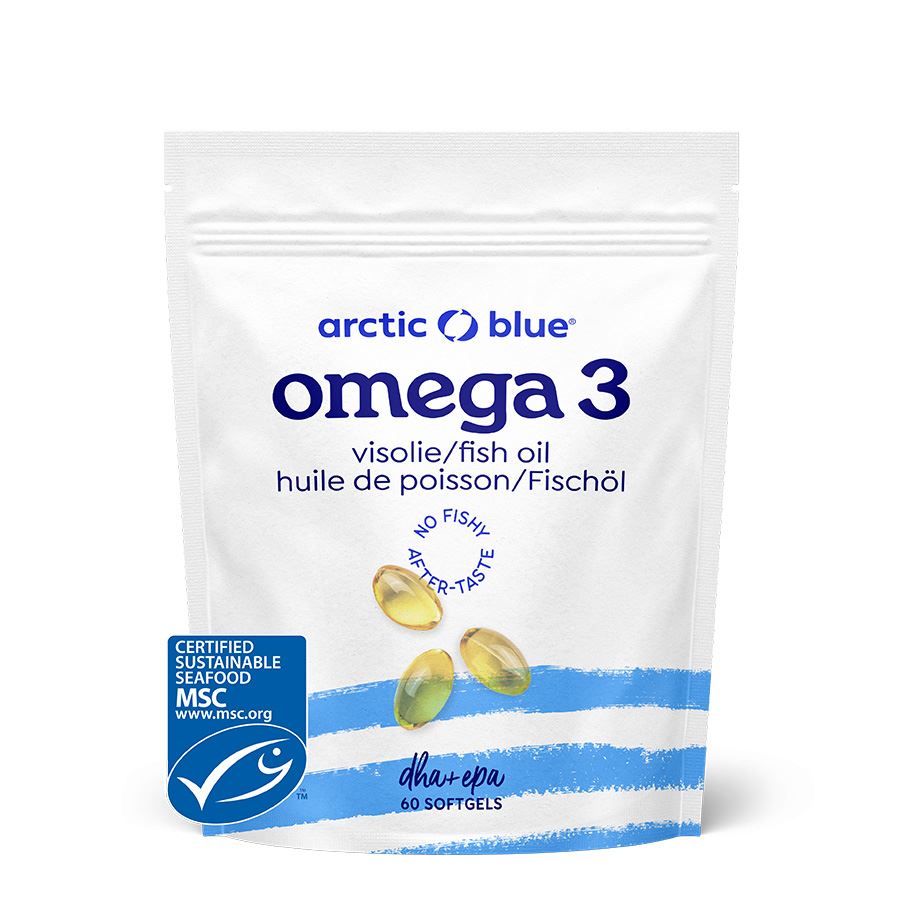 Arctic Blue Omega 3 280 mg DHA 60 kapslí Obrázek