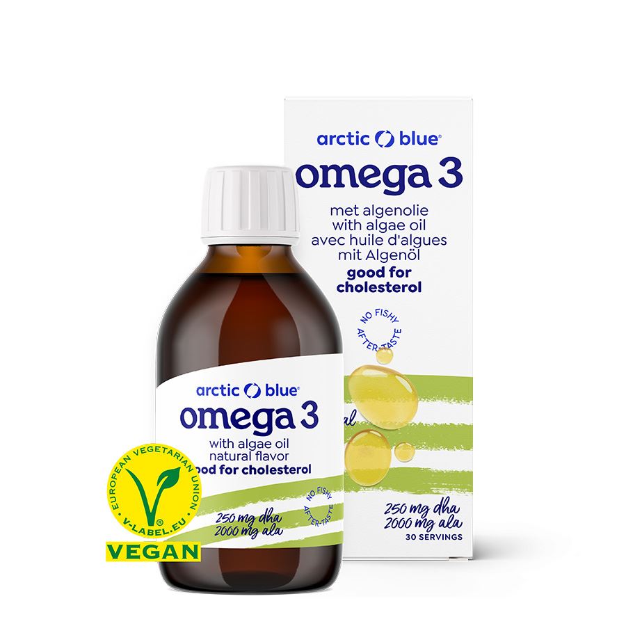 Arctic Blue Vegan Omega 3 Algae 150 ml Obrázek