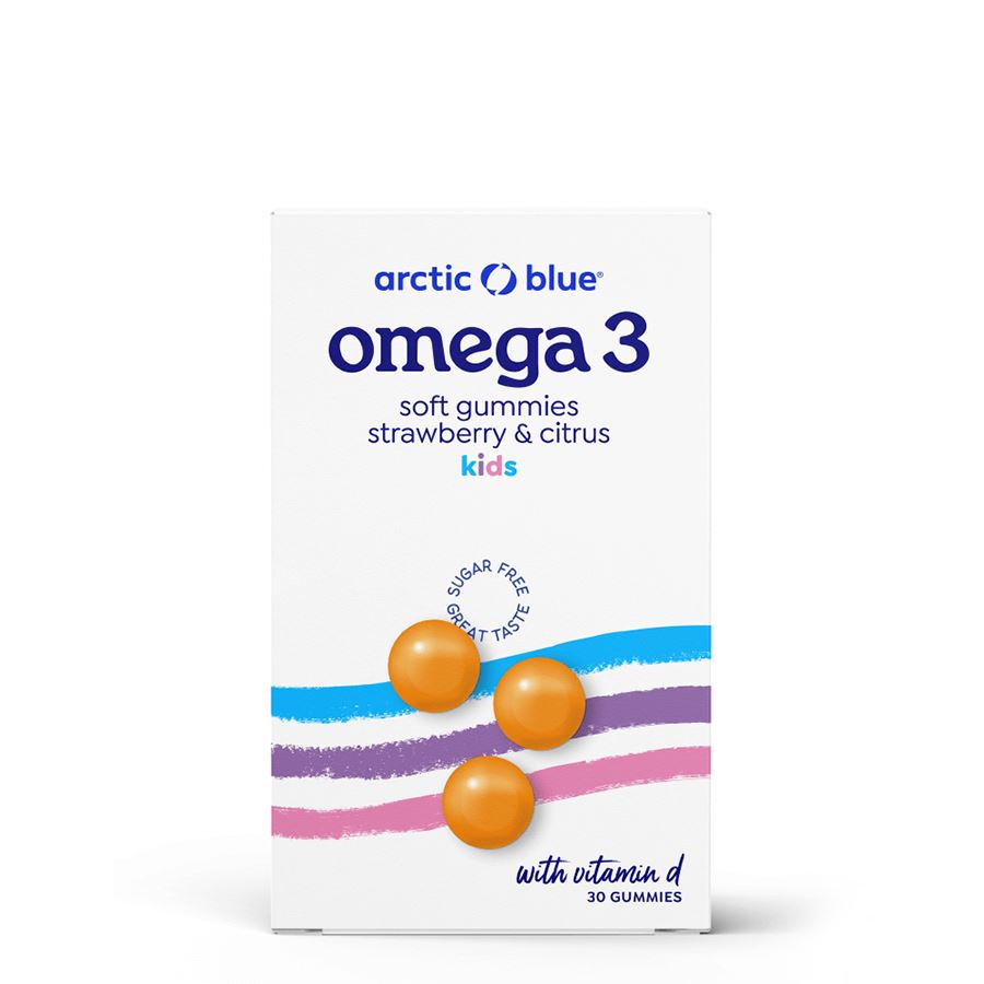 Arctic Blue Kids Omega 3 - Medvídci pro děti s vitamínem D 30 ks Obrázek