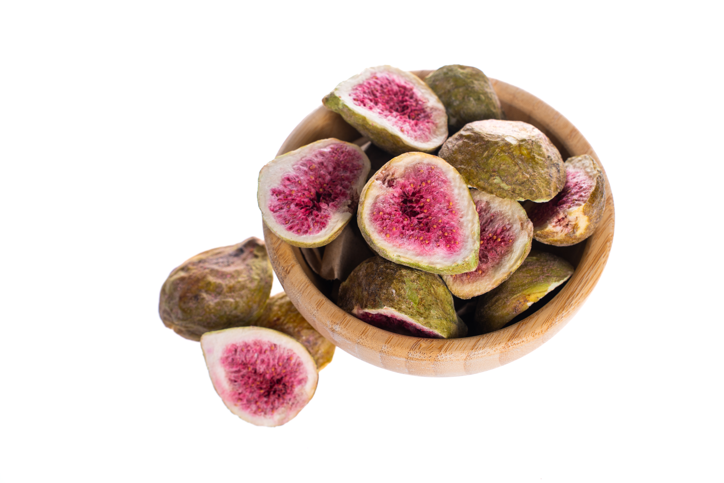 BrainMax Pure Lyophilized Halved Figs, Lyofilizované fíky půlky, 45 g Obrázek