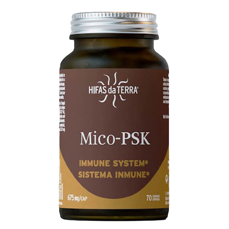 Hifas da Terra Mico-PSK, extrakt z adaptogenních hub, 70 kapslí Obrázek