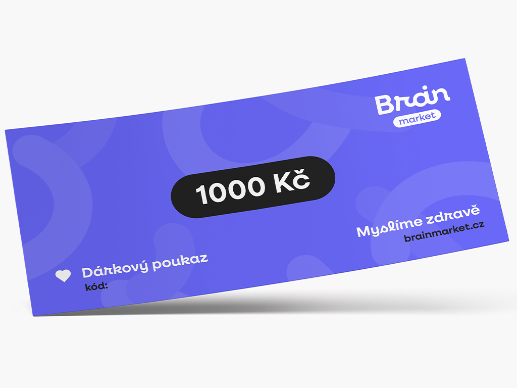Levně Dárková tištěná poukázka 1000 Kč