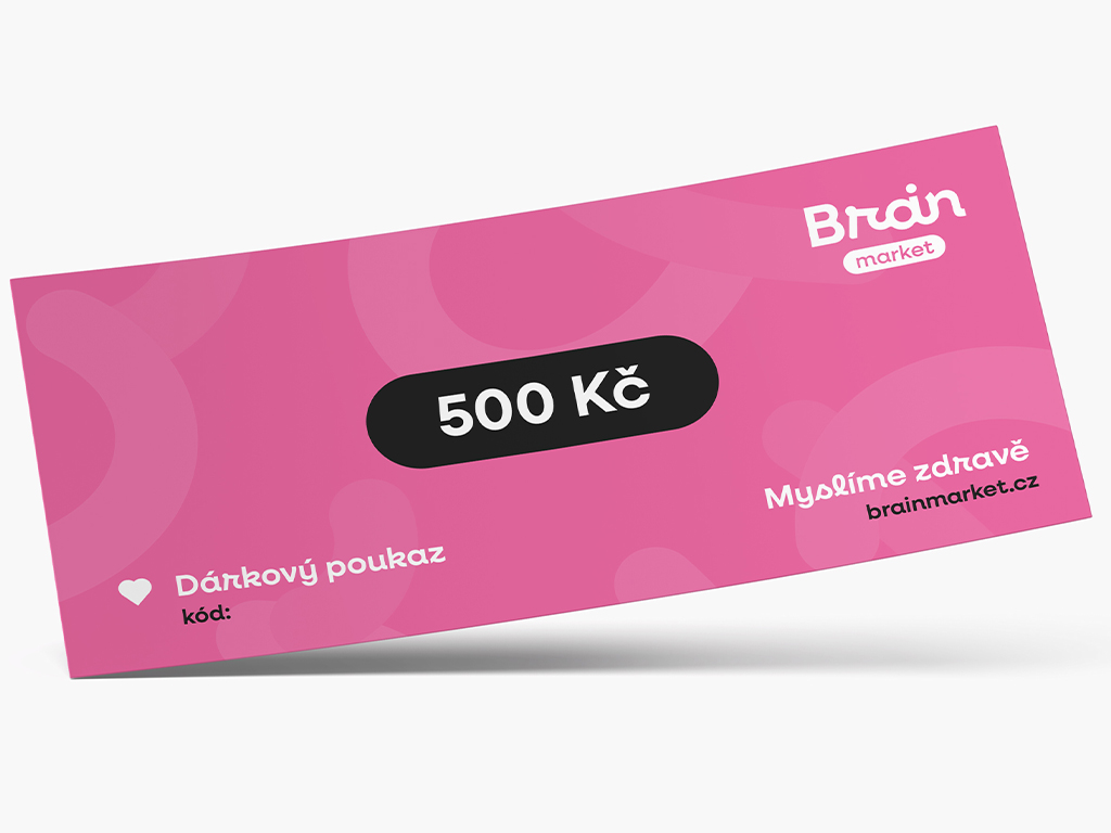 Levně Dárková elektronická poukázka 500 Kč