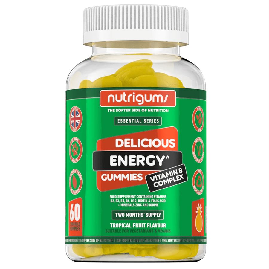 Nutrigums Energy Vitamin B Complex, 60 želé bonbónů Obrázek