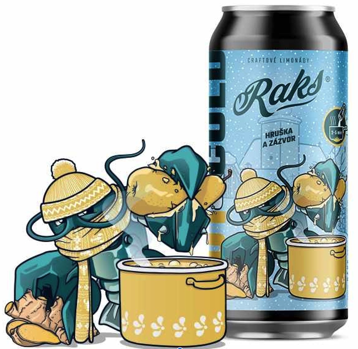 Raks - Hruška a zázvor, 500 ml Obrázek