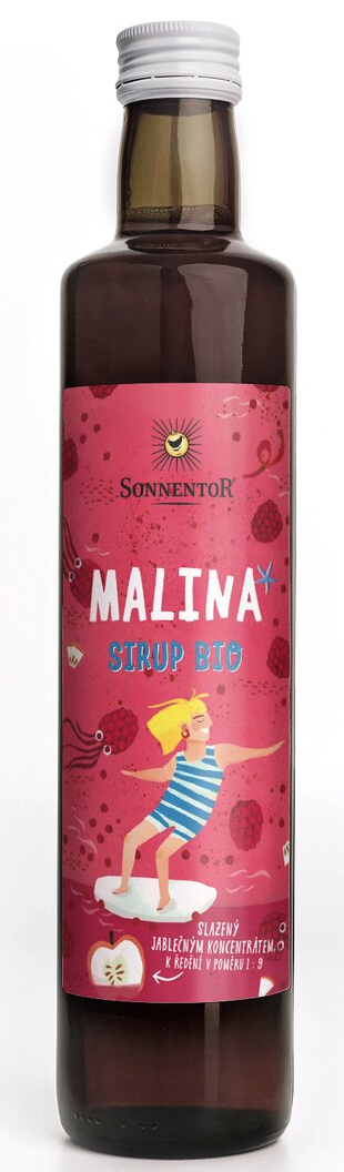 Sonnentor Malina sirup, BIO, 500 ml Obrázek