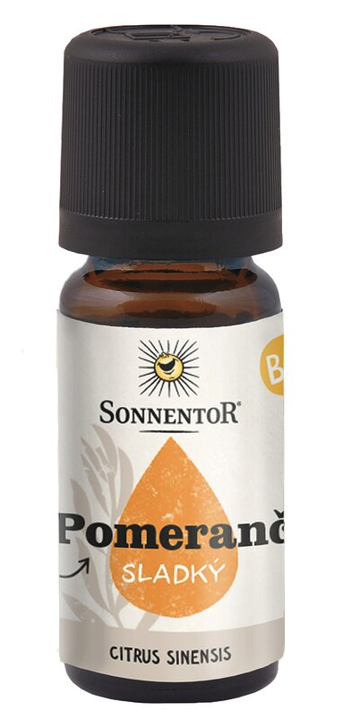 Sonnentor Pomeranč sladký, éterický olej, BIO, 10 ml Obrázek